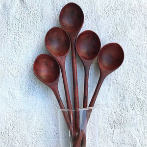Wooden <b>Spoons</b> Hand Carved Wooden <b>Spoon</b> Wooden Cooking & <b>Serving</b> <b>Spoon</b> Kitchen Decor Minimalist wooden <b>spoon</b> Round <b>Spoon</b> - Product Image 1