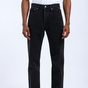 Jean skinny noir extensible pour homme, coupe slim, haute élasticité, confortable, à porter au quotidien, pantalon en denim décontracté, style jeune - Product Image 4