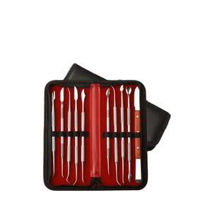 10PCS Stainless Steel Manual Dental Waxing Instruments Set Metal <b>Clay</b> Sculpting Pottery <b>Sculpture</b> Tools Wax Carving Tools - Product Image 3