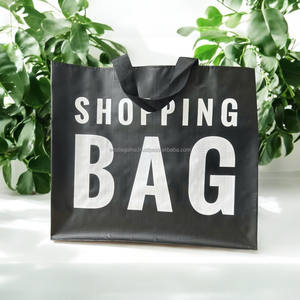 Bolsa de compras de hombro personalizada tejida de PP expandible reutilizable de tamaño mediano y grande, laminación mate fabricada en Vietnam compatible con OEM - Product Image 1