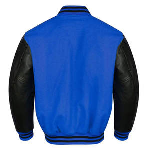 PLAYER'S POINT Veste polaire unisexe à fermeture éclair intégrale, col montant, bleu uni, manches longues, décontractée, pour le printemps, imperméable et coupe-vent - Product Image 6