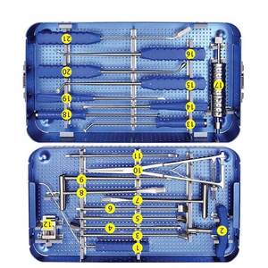 Juego de Instrumentos para Cages TLIF PEEK de Azicon, Kit de Herramientas Ortopédicas para Cirugía de Implante Espinal de Fusión Intervertebral Lumbar Transforaminal - Product Image 5