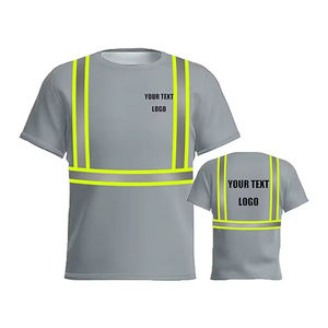 Ropa de Trabajo de Construcción Personalizada, Uniformes de Seguridad de Alta Visibilidad en Dos Tonos, Camiseta Reflectante de Seguridad, Serie Unisex Polo - Product Image 3