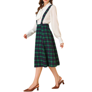 กระโปรงทรงเอเอวสูงสำหรับผู้หญิง ผ้าสแปนเด็กซ์/โพลีเอสเตอร์ ระบายอากาศได้ดี เป็นมิตรต่อสิ่งแวดล้อม สไตล์ลำลอง สำหรับฤดูใบไม้ผลิและฤดูร้อน ขายส่งจำนวนมากจากผู้ผลิต - Product Image 4