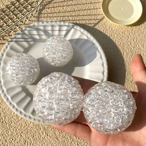 Pelota Sensorial Transparente y Crujiente, Juguete Sensorial Antiestrés, Material TPR Unisex - Product Image 2