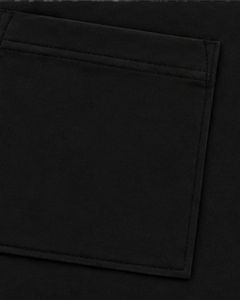 Customized Black Women V Neck T Shirt Contrast Piping Short Sleeve Pocket Tee Soft Breathable Casual Summer <b>Top</b> Comfortable Fit - Product Image 5