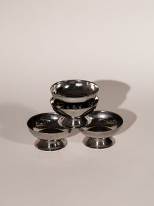 Modern Luxury Metal <b>Ice</b> <b>Cream</b> Bowl with Stem Silver Gold Serving <b>Dish</b> for Dessert Fruit Pudding - Product Image 4