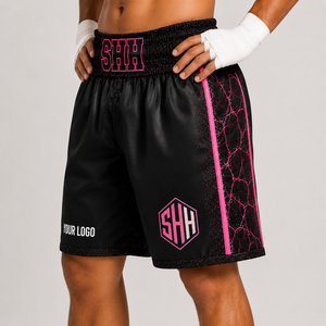 Premium Unisex MMA Fight <b>Shorts</b> Durable Lightweight 100% Polyester Quick Dry Boxing Muay Thai <b>Grappling</b> Training <b>Shorts</b> Custom - Product Image 2