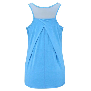 Novedad 2026: Top sin mangas personalizado para mujer, liso, con patrón sólido, para deporte y fitness, servicio OEM ODM, tops cortos. - Product Image 3