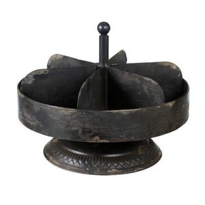 Nouveauté : Plateau tournant en fer pour table à manger, grand plateau rond pour organiser la cuisine, comptoir ou table. - Product Image 3