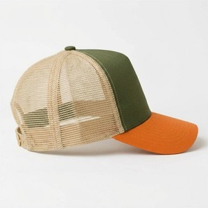 Gorra Trucker Unisex de Malla Bicolor, Estilo Casual Urbano, Ajustable, Transpirable, con Visera Curva, Moda de Verano, para Uso Diario y al Aire Libre, con Cierre Snapback - Product Image 5
