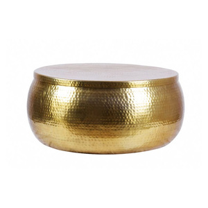 Ultra Luxury Designer Metal Coffee <b>Table</b> with Contemporary Open Frame Structure and <b>Matte</b> Powder Coated Finish for Modern Living - Product Image 5