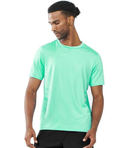 T-shirt Homme Uni Col V Manches Courtes Coupe Classique 2025/2026 en Coton Respirant Séchage Rapide pour Tenue Décontractée - Product Image 3