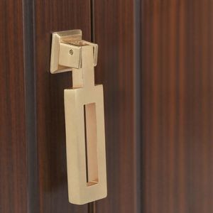 Maniglie per Mobili in Stile Cinese, Pomelli Spazzolati con Design Sospeso, Accessori per Cassetti e Armadietti, Dimensioni 3,07 x 0,87 x 0,79 Pollici - Product Image 3