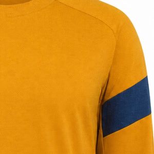 Mustard Yellow Long Sleeve Cycling Jersey for Men Women Breathable Lightweight <b>Road</b> MTB Bike Racing Sports Shirt - Product Image 5