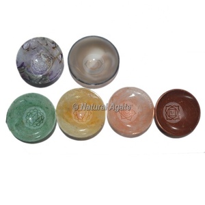Cuenco de Ágata Verde Aventurina en Línea - Product Image 3