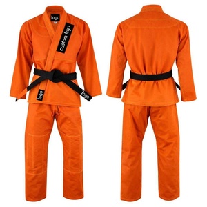 Kimono de BJJ al por Mayor RTS, Unisex, para Adultos, de Algodón, Corte Regular, Resistente, para Artes Marciales, con Logotipo Personalizado en la Parte Delantera, AS-JJ-302 - Product Image 3