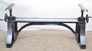 ฐานโต๊ะอาหารโลหะสไตล์อเมริกันโบราณ พร้อมกลไกปรับระดับด้วยมือแบบหมุน สำหรับโรงแรม บ้าน บาร์ งานแต่งงาน และงานเลี้ยง - Product Image 5