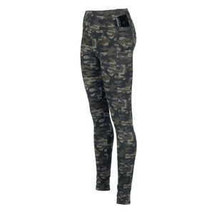 Cotton / Bamboo Fiber Plus Size Women's <b>Leggings</b> from Pakistan OEM Women Sports High Waist Stretch Fitness Yoga <b>Leggings</b> Pockets - Product Image 4