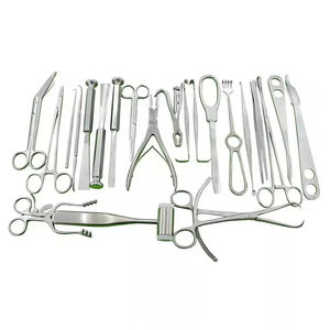 Juego de 10 instrumentos de acero para cirugía nasal, mini ginecología, ortopedia básica, laparotomía, veterinaria, rodilla, cirugía menor y mayor. - Product Image 3