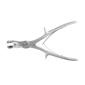 Pinzas para cortar huesos de diseño ergonómico que ayudan a los cirujanos en procedimientos de corte óseo, brindando un agarre estable y eficiente. - Product Image 2