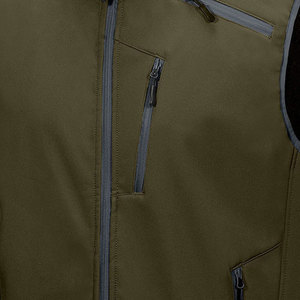 Diseña tu Propio Chaleco Cortavientos de Talla Grande, Transpirable, Hecho a Medida, Chaleco Cortavientos para Hombre Más Vendido en Línea - Product Image 5