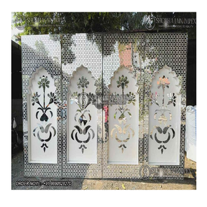 Shobha Jain Impex Wooden Outdoor <b>Wedding</b> Mirror Back <b>Frame</b> Stage - Product Image 1