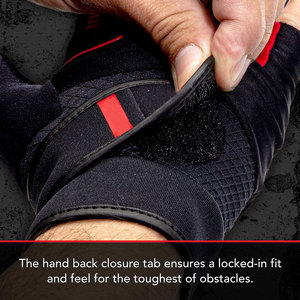 Anti <b>Slip</b> Leather <b>Half</b> Finger Weightlifting Gloves Breathable Lace Up Fitness Workout Gloves for Men Women Gym Sports Training - Product Image 6