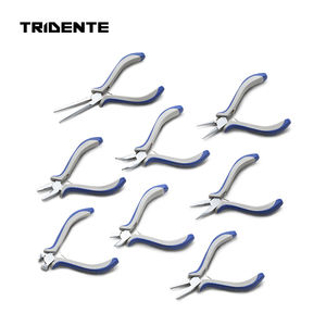 4.5 "Mini pince à long bec avec poignée en plastique souple et ensemble d'outils de pinces - Product Image 3