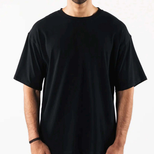 T-shirt de sport personnalisé pour homme - 100 % coton respirant à séchage rapide, col rond, pour la course, la gym, ou le quotidien, manches courtes, nouveau modèle vierge 2025 - Product Image 2