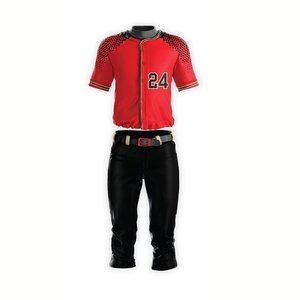Uniforme de baseball pour hommes, maillot de baseball de qualité supérieure respirant et anti-transpiration avec pantalon assorti pour les entraînements d'équipe professionnelle - Product Image 5