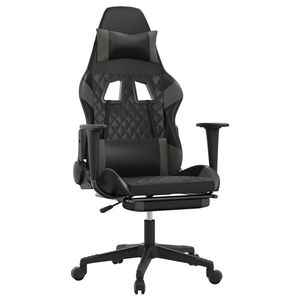 Chaise de jeu noire et grise - Product Image 2