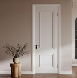 Porte en bois composite WPC au design tendance, résistante à l'humidité et insonorisée, pour appartement et villa, idéale pour la décoration intérieure - Vente chaude au Vietnam - Product Image 3