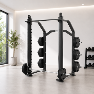 QLI QPR350 แร็คยกน้ำหนักอเนกประสงค์สำหรับใช้งานเชิงพาณิชย์ เหมาะสำหรับการสควอท เบนช์เพรส เดดลิฟท์ ปลอดภัย แข็งแรง ทนทาน - Product Image 1