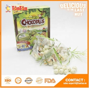 Usine de bonbons au chocolat aux arachides au lait rôties enrobées Happy Snacks biologiques de Tan Tan Company-Direct ODM/OEM Hoy Trend Style séché - Product Image 4