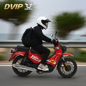 Zonsen Đi Làm Cub 110cc Làm Mát Bằng Không Khí <span class=keywords><strong>4</strong></span>-Đột Quỵ Động Cơ Xe Máy 1930*780*1080Mm Cổ Điển Cong Chùm Thiết Kế Xe Máy - Product Image 5