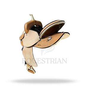 Selle de barrel racing, selle d'équitation, équipement équestre - Product Image 3