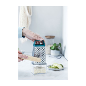 Grattugia con Contenitore da 250ml e Base Dosatrice per Grattugiare il Formaggio - Product Image 2