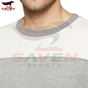 Sweat-shirt d'hiver épais en molleton pour homme, personnalisable avec logo, en coton brossé chaud, col rond, pull-over pour homme - Product Image 4