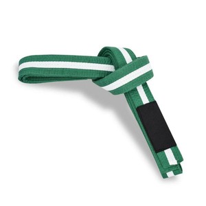 Ceintures de Jiu-Jitsu de haute qualité, écologiques, respirantes, 100% coton/polyester, pour l'entraînement aux arts martiaux, couleur personnalisée, OEM ODM - Product Image 1