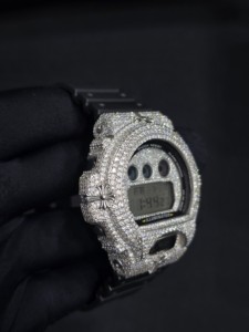 Pahal Jewels YUHJ45454 Luxury <b>Digital</b> Watch with Sapphire Crystal Dial Stainless Steel Case LED Display Bracelet Clasp for Men - Product Image 3