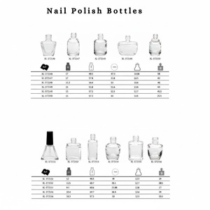 Botellas de Plástico Reutilizables para Esmalte de Uñas con Tapa de Rosca para Uso Diario Disponibles a Precio de Venta al por Mayor - Product Image 5