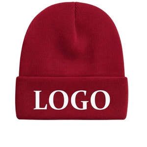 Gorro de Punto Acrílico Unisex Bordado a Mano, Gorro de Invierno Cálido con Borde Plegado para Hombres y Mujeres, para Viajes, Actividades al Aire Libre y Uso Diario - Product Image 3