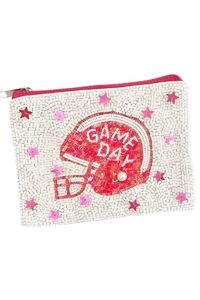 Handcrafted Designer Beaded <b>Purse</b> Trendy Mini Coin Clutch Bag At <b>Cheap</b> Price - Product Image 3