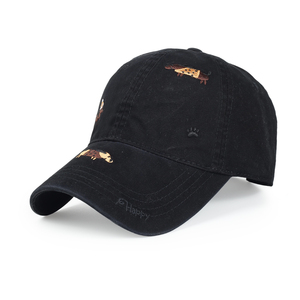 Casquette de baseball en coton 6 panneaux avec broderie artisanale, respirante, séchage rapide, décontractée, protection solaire pour adulte, couleur bordeaux, toutes saisons - Product Image 4