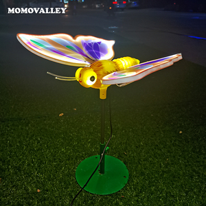 Ngoài trời Vườn cắm trại trang trí chiếu sáng Motif giáng sinh flutterby trang trí bướm với ánh sáng để khách sạn dự án - Product Image 4