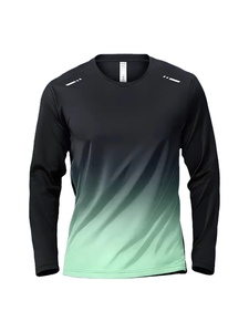 Fitness Clothes Men's Spring Autumn and Winter <b>Tights</b> Quick-Drying Clothes Training Sports <b>T</b>-<b>Shirt</b> Stretch Long-Sleeved Running - Product Image 4