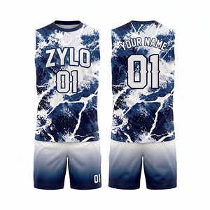 ชุดยูนิฟอร์มฟุตบอลแบบมีแถบธง 7v7 สำหรับเยาวชน แบบไม่มีแขนเสื้อ ชุดกีฬาแบบสั่งทำพิเศษ - Product Image 4
