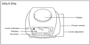 เครื่องชั่งน้ำหนักแบบพกพา JW-1C ทำจากสแตนเลสสตีล ความแม่นยำสูง พร้อมหน่วยความจำน้ำหนักและระบบดิจิตอล ผลิตในเกาหลี - Product Image 3