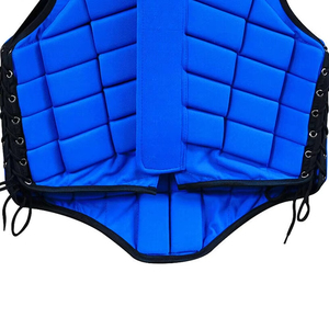 Blue Equestrian Riding Safety Vest Unisex Lightweight Neoprene Sleeveless Protective Gear for Horseback Riding 2026 - Product Image 2